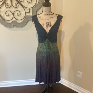 Small Peacock inspired dress